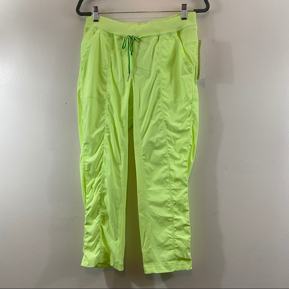 lululemon athletica Neon Yellow Track Pants
